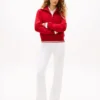 Mid-Rise Stretch Flare Jean