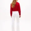 Mid-Rise Stretch Flare Jean