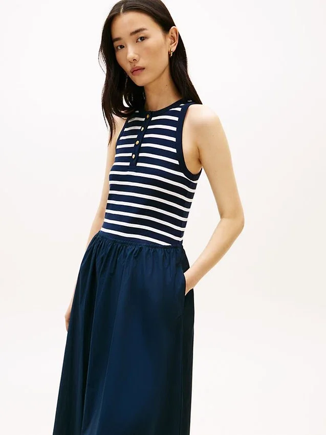 Mix Media Tank Dress Mix Media Tank Dress