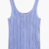 Mixed-Knit Tank Top Mixed-Knit Tank Top