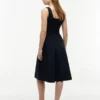 Mixed-Media Midi Tank Dress Mixed-Media Midi Tank Dress