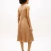 Mixed-Media Pleated Tank Dress Mixed-Media Pleated Tank Dress