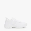 Mixed-Texture Chunky Leather Sneaker