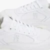 Mixed-Texture Chunky Leather Sneaker