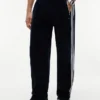 Monogram Crest Velour Track Pant Monogram Crest Velour Track Pant