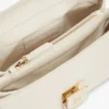 Monogram Flap-Closure Crossbody Bag