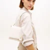 Monogram Flap-Closure Crossbody Bag