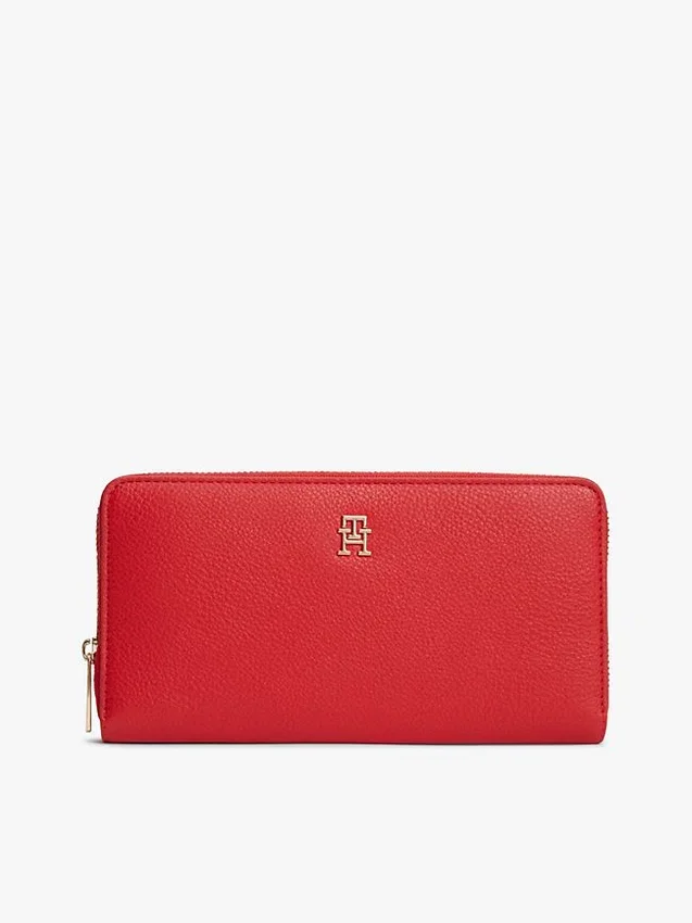 Monogram Logo Large Zip Wallet Monogram Logo Large Zip Wallet