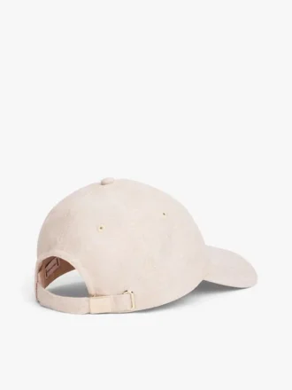 Monogram Logo Linen-Blend Baseball Cap
