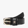 Monogram Slim Leather Belt Monogram Slim Leather Belt