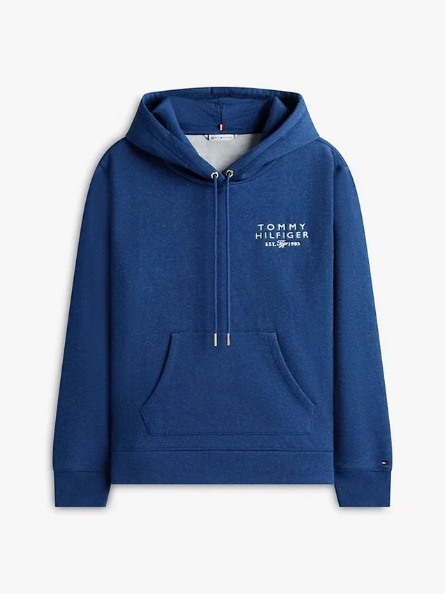 Monotype Logo Heathered Hoodie Monotype Logo Heathered Hoodie