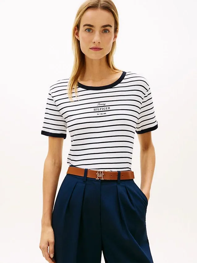 Monotype Logo Ringer T-Shirt Monotype Logo Ringer T-Shirt