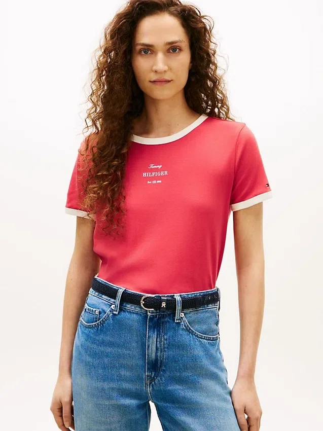 Monotype Logo Ringer T-Shirt Monotype Logo Ringer T-Shirt