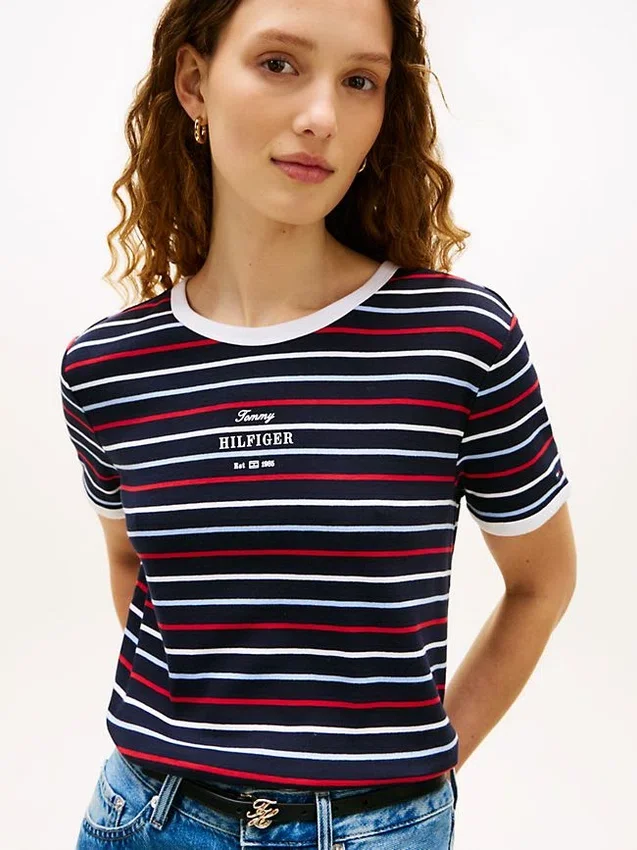 Monotype Logo Ringer T-Shirt Monotype Logo Ringer T-Shirt