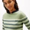 Multi-Stripe Boatneck Sweater Multi-Stripe Boatneck Sweater