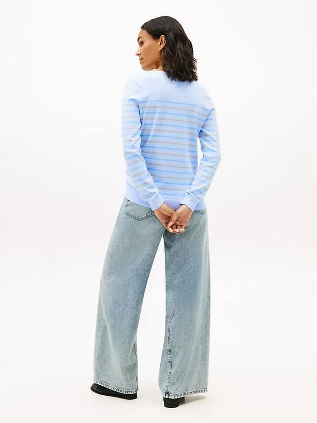 Multi-Stripe Boatneck Sweater Multi-Stripe Boatneck Sweater