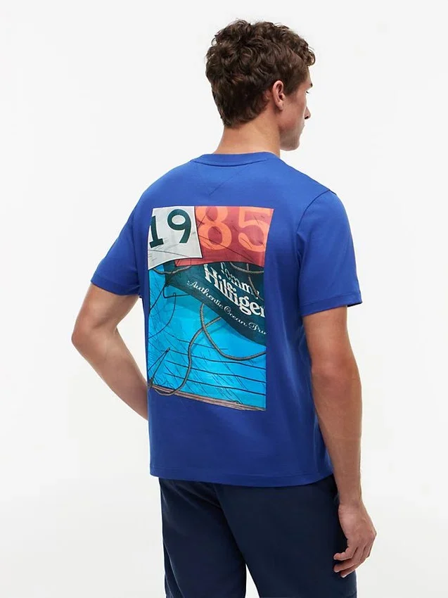 Nautical Back Graphic T-Shirt Nautical Back Graphic T-Shirt