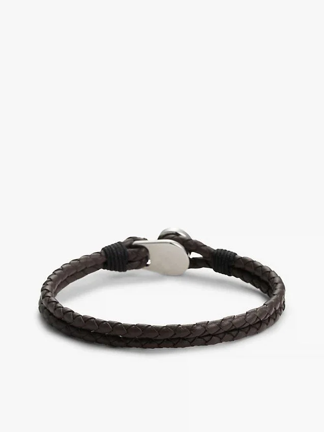 Nautical Braided Leather Bracelet Nautical Braided Leather Bracelet