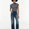 Nautical Gold-Button Boatneck T-Shirt Nautical Gold-Button Boatneck T-Shirt