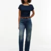 Nautical Gold-Button Boatneck T-Shirt Nautical Gold-Button Boatneck T-Shirt