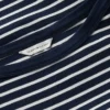 Nautical Gold-Button Boatneck T-Shirt Nautical Gold-Button Boatneck T-Shirt