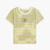 Nautical Script Monogram Striped T-Shirt Nautical Script Monogram Striped T-Shirt