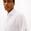 New York Label Cotton-Linen Blend Polo New York Label Cotton-Linen Blend Polo