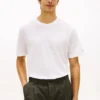 New York Label Cotton-Linen T-Shirt New York Label Cotton-Linen T-Shirt
