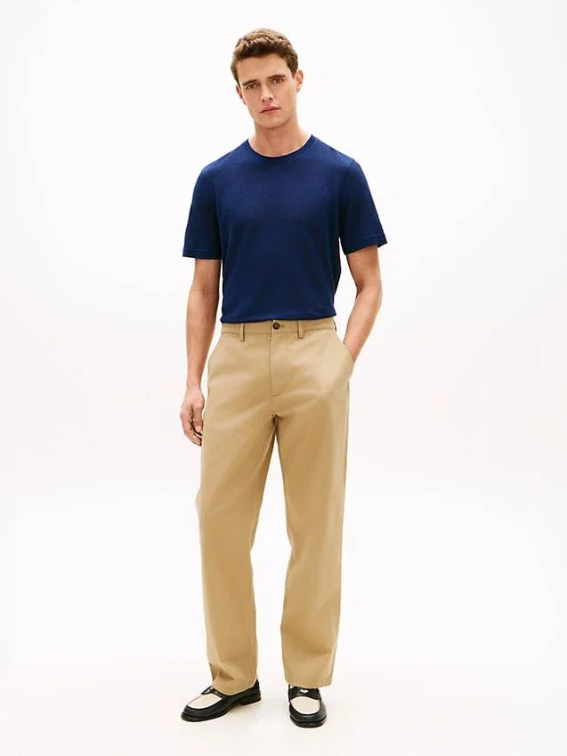 New York Label Cotton-Linen T-Shirt New York Label Cotton-Linen T-Shirt