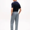 New York Label Glen Plaid Linen Pant New York Label Glen Plaid Linen Pant