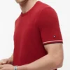 New York Label Knit Tipped T-Shirt New York Label Knit Tipped T-Shirt