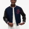 New York Label Mixed Media Jacket