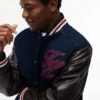 New York Label Mixed Media Jacket