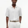New York Label Relaxed Linen-Blend Shirt New York Label Relaxed Linen-Blend Shirt