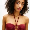 O-Ring Halter Bandeau Bikini Top O-Ring Halter Bandeau Bikini Top