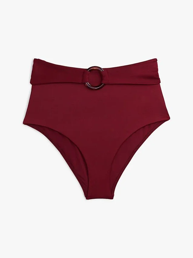 O-Ring High-Rise Bikini Bottom O-Ring High-Rise Bikini Bottom