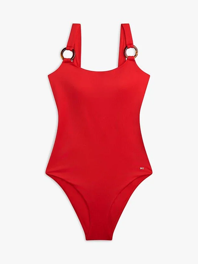 O-Ring Scoop Back One-Piece Swimsuit O-Ring Scoop Back One-Piece Swimsuit