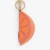 Orange Wedge Coin Purse Bag Charm Orange Wedge Coin Purse Bag Charm