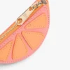 Orange Wedge Coin Purse Bag Charm Orange Wedge Coin Purse Bag Charm