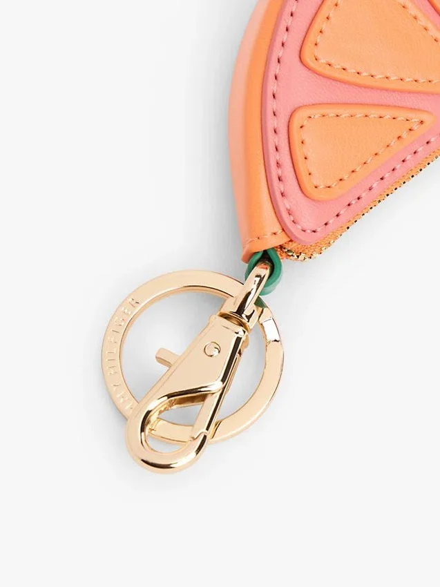 Orange Wedge Coin Purse Bag Charm Orange Wedge Coin Purse Bag Charm