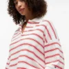 Oversized Fit Striped Polo Oversized Fit Striped Polo