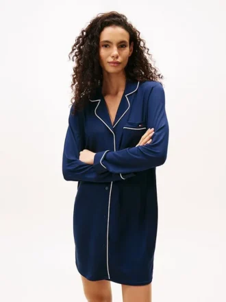 Pajama Shirtdress