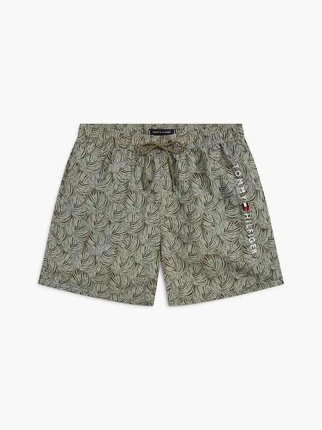 Palm Leaf Print 7″ Swim Trunk Palm Leaf Print 7″ Swim Trunk
