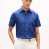 Palm Print Jacquard Shirt Palm Print Jacquard Shirt