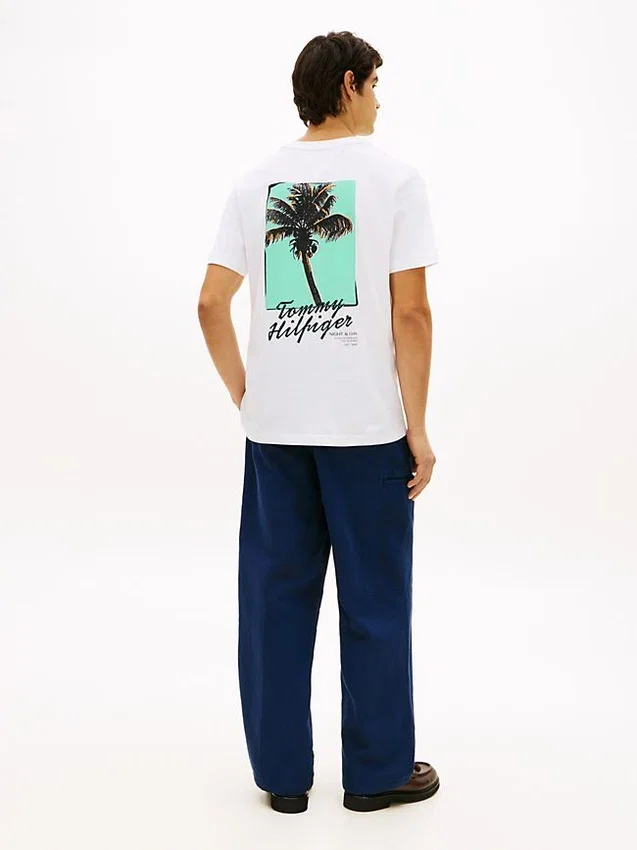 Palm Tree Back Graphic T-Shirt Palm Tree Back Graphic T-Shirt