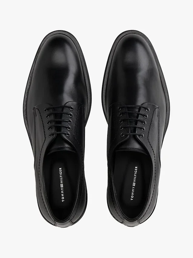 Paneled Leather Derby Shoe Paneled Leather Derby Shoe