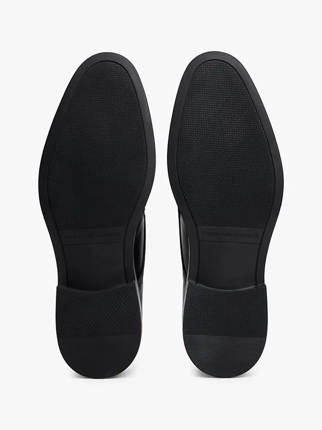 Paneled Leather Derby Shoe Paneled Leather Derby Shoe