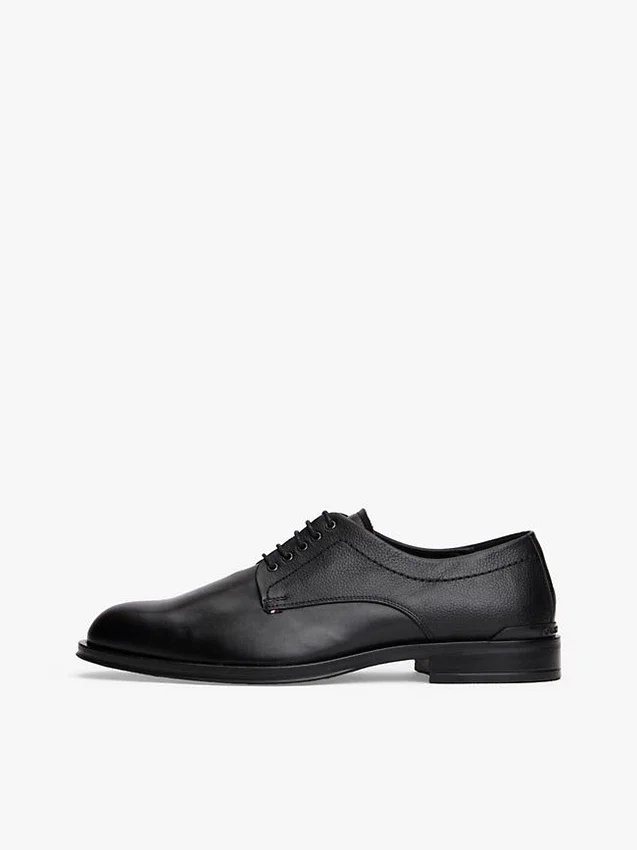 Paneled Leather Derby Shoe Paneled Leather Derby Shoe