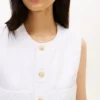 Patch Pocket Denim Shift Mini Dress Patch Pocket Denim Shift Mini Dress