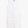 Patch Pocket Denim Shift Mini Dress Patch Pocket Denim Shift Mini Dress